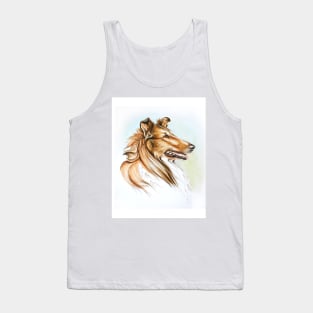 Sable Rough Collie Tank Top